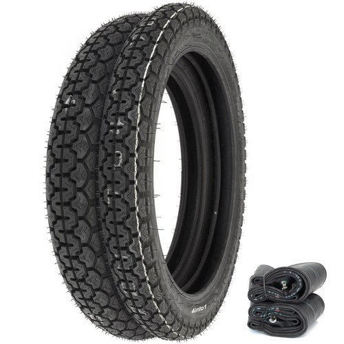 Dunlop Vintage K70 Tire Set - Yamaha XS650 - Tires and Tubes