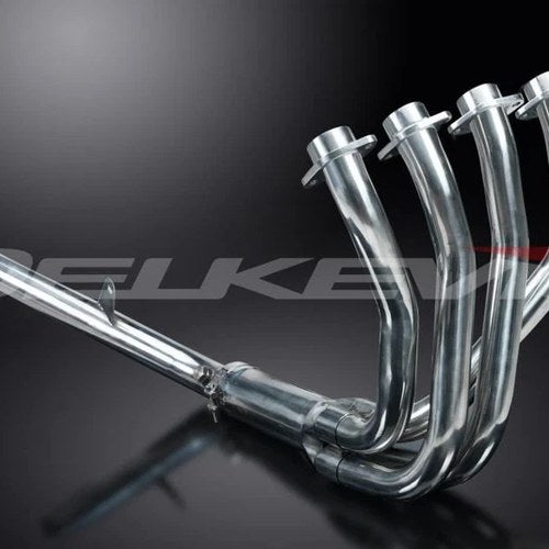 Delkevic Stainless Steel Full 4-1 Header - Honda CBR1100XX Blackbird 1996-2009