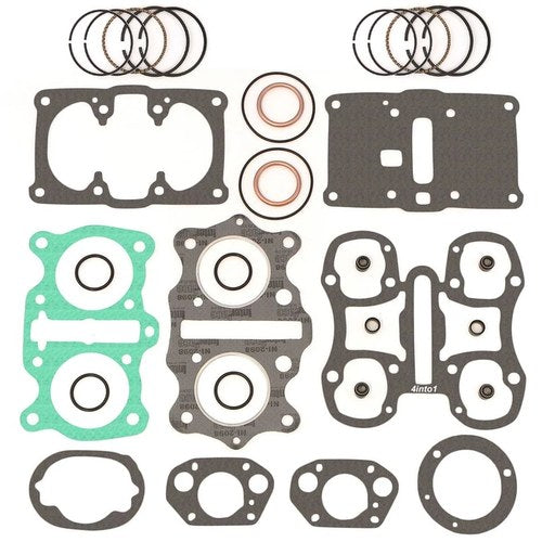 Top End Engine Rebuild Kit - Gaskets & Piston Rings - Honda CB350 CL350 SL350