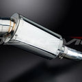 Delkevic 9" Stainless Oval Muffler - Kawasaki Ninja 250R EX250 2011-2013 Exhaust