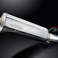 Delkevic 14” Stainless Slip On Muffler - Kawasaki Ninja 250R 2011-2013 Exhaust