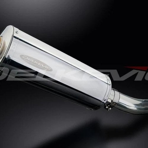Delkevic 14” Stainless Muffler - Suzuki GSX650F Katana 650 2007-2016 Exhaust