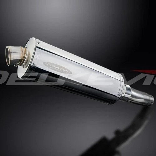 Delkevic 14” Stainless Muffler - Suzuki SFV650 Gladius 2009 + 2013-2015 Exhaust