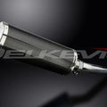 Delkevic 14" Carbon Oval Muffler - Suzuki GSF600 Bandit 1995-2005 Exhaust