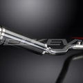 Delkevic 14" Carbon Round Slip On Muffler - Suzuki GSX-R1000 2007-2008 Exhaust