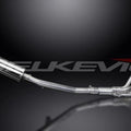 Delkevic Full 4-1 Stainless Exhaust 9" Muffler - Suzuki GSF1200 Bandit 1995-2005