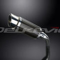 Delkevic 8" Carbon Fiber Round Slip On Muffler - Yamaha YZF-R3 2015-2021 Exhaust