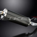 Delkevic 14" Carbon Fiber Oval Muffler - Triumph Sprint ST 955i - 98-05 Exhaust