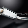 Delkevic 9" Stainless Steel Oval Muffler - Yamaha YZF-R6 03-05 R6S 03-09 Exhaust