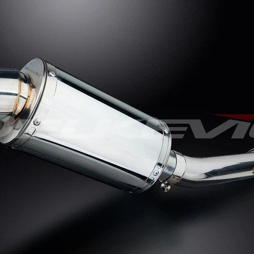 Delkevic 9" Stainless Oval Muffler - Aprilia Rsv Mille R 1000 - 98-03 Exhaust