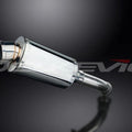 Delkevic 9" SS70 Stainless Steel Oval Muffler - BMW K1200S - 2005-2008 Exhaust