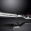Delkevic 14" Stainless Round Muffler - Honda NT700V Deauville - 06-15 Exhaust