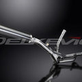 Delkevic 14" Carbon Fiber Round Muffler - Suzuki DL650 V-Strom - 04-11 Exhaust
