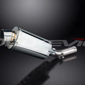Delkevic 9" 'Stainless Oval Muffler - Suzuki GSX-S1000F ABS - 2016-2020 Exhaust