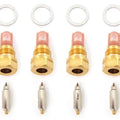 Set of 4 Float Needle Valve Assemblies - Honda CB750F 75-76 CB750K 76