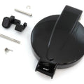 Black Gas Tank Cap & Latch Honda CB350 CB360 CB450 CB400F CB500 CB550 CB750