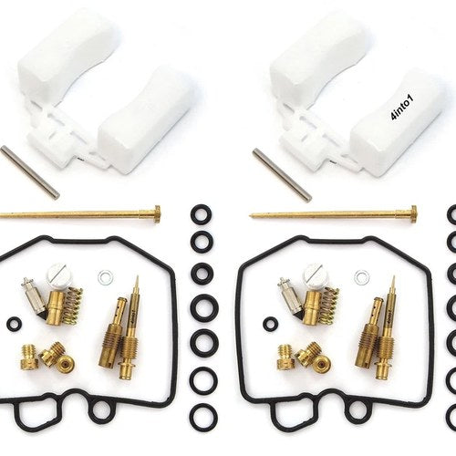 Deluxe Carburetor Rebuild Kit With Floats - Honda CB450SC Nighthawk - 1983-1986