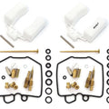 Deluxe Carburetor Rebuild Kit With Floats - Honda CB450SC Nighthawk - 1983-1986