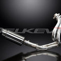 Delkevic Full 2-1 Exhaust System 8" Muffler - Kawasaki Ninja 650 2012-2016