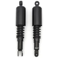 Black Rear Shocks 321 mm Eye Clevis Honda CB350 CL350 CB400 CM400 CB500 CB750