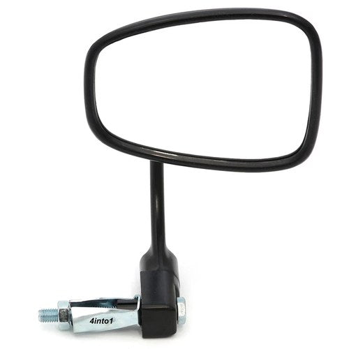 Universal Folding Bar End Mirror - Black Cafe Racer Motorcycle 7/8" Bars L or R