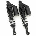 Black Remote Reservoir Shocks - Eye To Eye - 340mm 350mm for Yamaha Motorcycles