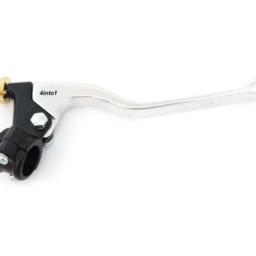 Suzuki GP Drum Brake Lever Assembly - Black & Chrome - 7/8"