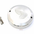 TTR400 Aluminum Anodized Points Cover - Silver Honda Wing - CB350F CB400F CB500