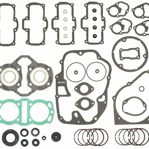 Engine Rebuild Kit - Honda CB450 CB450K0 Black Bomber With Rings Seals & Gaskets
