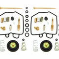 Deluxe Carburetor Rebuild Kit w/ Air Cut Off Valves - Honda CM400T CM400C CM400E