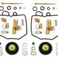Deluxe Carburetor Rebuild Kit w/ Air Cut Off Valves - Honda CM400A CM400T - 1979