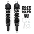 Black Performance Rear Motorcycle Dual Spring Shocks 365mm 14 3/8" Laverda