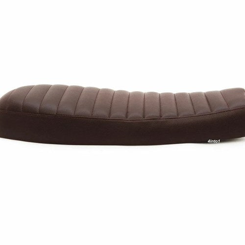 The Mantis Brat Style Seat Chocolate - Universal Motorcycle Cafe Vintage Retro