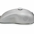 The Mojave Cafe Racer Gas Tank - Raw Steel - Motorcycle Retro Scrambler Classic