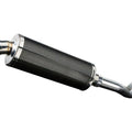 Delkevic 14" Carbon Slip-On Oval Muffler - Suzuki GSX-R1000 - 03-04 Exhaust