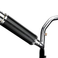 Delkevic 1-1 Full Exhaust 14" DL10 Carbon Round Muffler - BMW G310R - 2016-2021