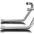 Delkevic 2-2 Stainless Header - Triumph Bonneville Bobber - 17-19 Manifold
