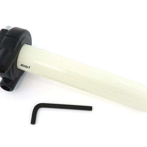 Universal Motorcycle Push Pull Throttle 7/8" - Black - Honda Yamaha Kawasaki