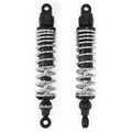 Adjustable Black Chrome Performance CNC Shocks Eye / Eye 340-350mm for Yamaha