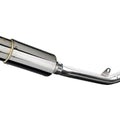 Delkevic 8" Stainless Slip Round Muffler - Kawasaki ZX-9R Ninja - 02-03 Exhaust