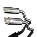Delkevic Mini 8" Stainless Round Mufflers - Kawasaki Ninja 1000 - 14-17 Exhaust