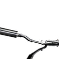 Delkevic Full 2-1 Stainless Exhaust 14" Carbon Muffler Kawasaki Ninja 300 13-17