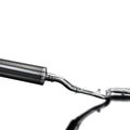 Delkevic Full 2-1 Stainless Exhaust 18" Carbon Muffler Kawasaki Ninja 300 13-17