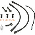 Short Stainless Steel Brake Line Kit Clubman Drag Bars - Honda CB750K 1972-1976