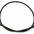 AN3 Black Stainless Steel Braided Brake Line - Zinc Plated Ends - 37"