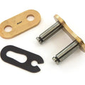 Fire Power Gold Motorcycle Chain Master Link - Clip Type - 530