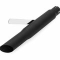 Shorty Muffler 16" Slash Cut Tip Flat Black - Bobber Cafe Racer Chopper Dragster