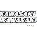 Set of 2 - Gas Tank Emblems - 56014-1006 - Kawasaki KZ750 KZ900 KZ1000 Z1 Badge