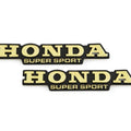2 Pack Gas Tank Emblems Badge Set Honda CB750F CB750 Super Sport 1977 1978