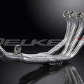 Delkevic Stainless Steel Header Exhaust Downpipes - Honda CBR600F2 1991-1998